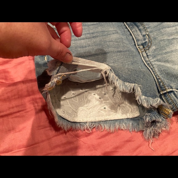 American Eagle curvy hi rise shortie 00 - Picture 2 of 5